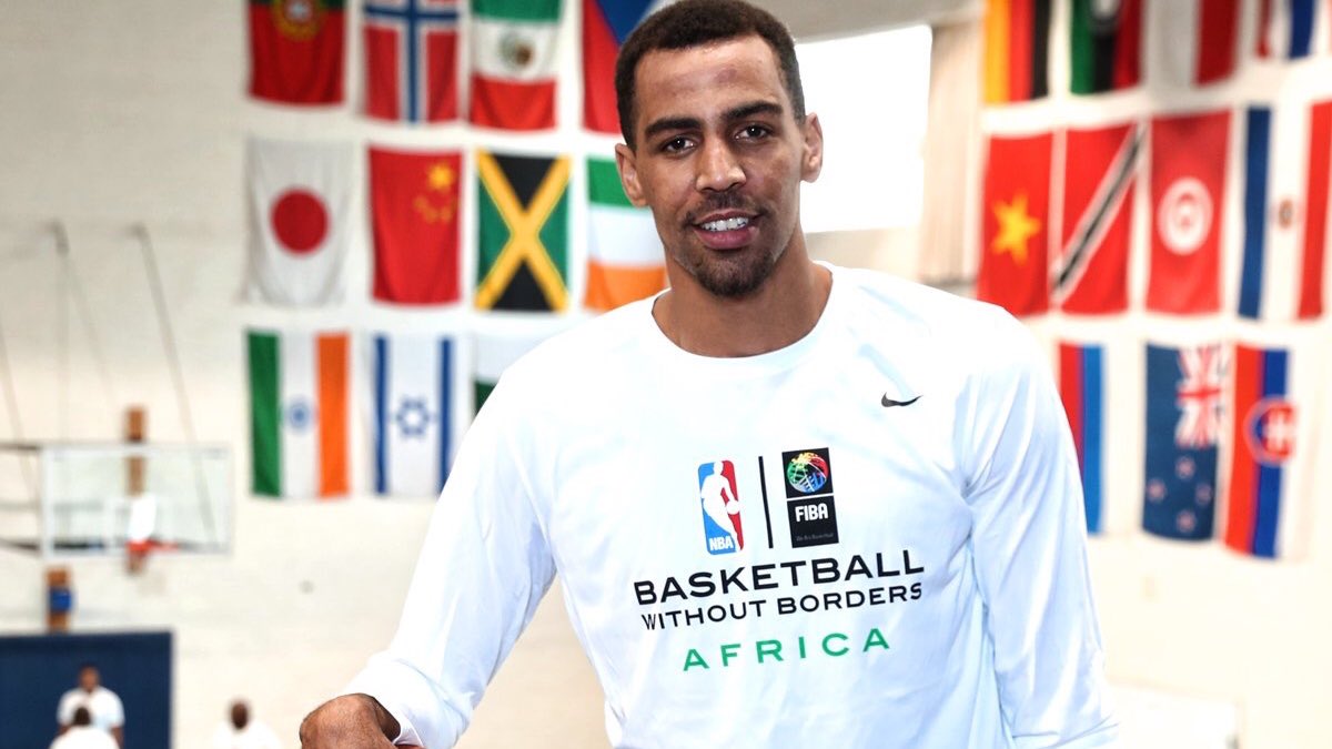 Thabo Sefolosha is captain for Team Africa in the #NBAAfricaGame! 🏀🌍 Tune in NOW to ESPN 2! https://t.co/gqAX68fZIM