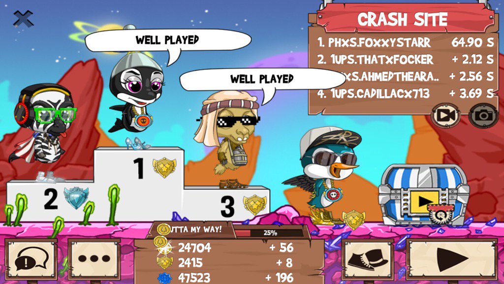 SolSistah_'s tweet photo. Get on my level, son! #funrun2 #ThatXfocker #ahmedthearab #CADILLACx713 https://t.co/jvqkRSZ9jd