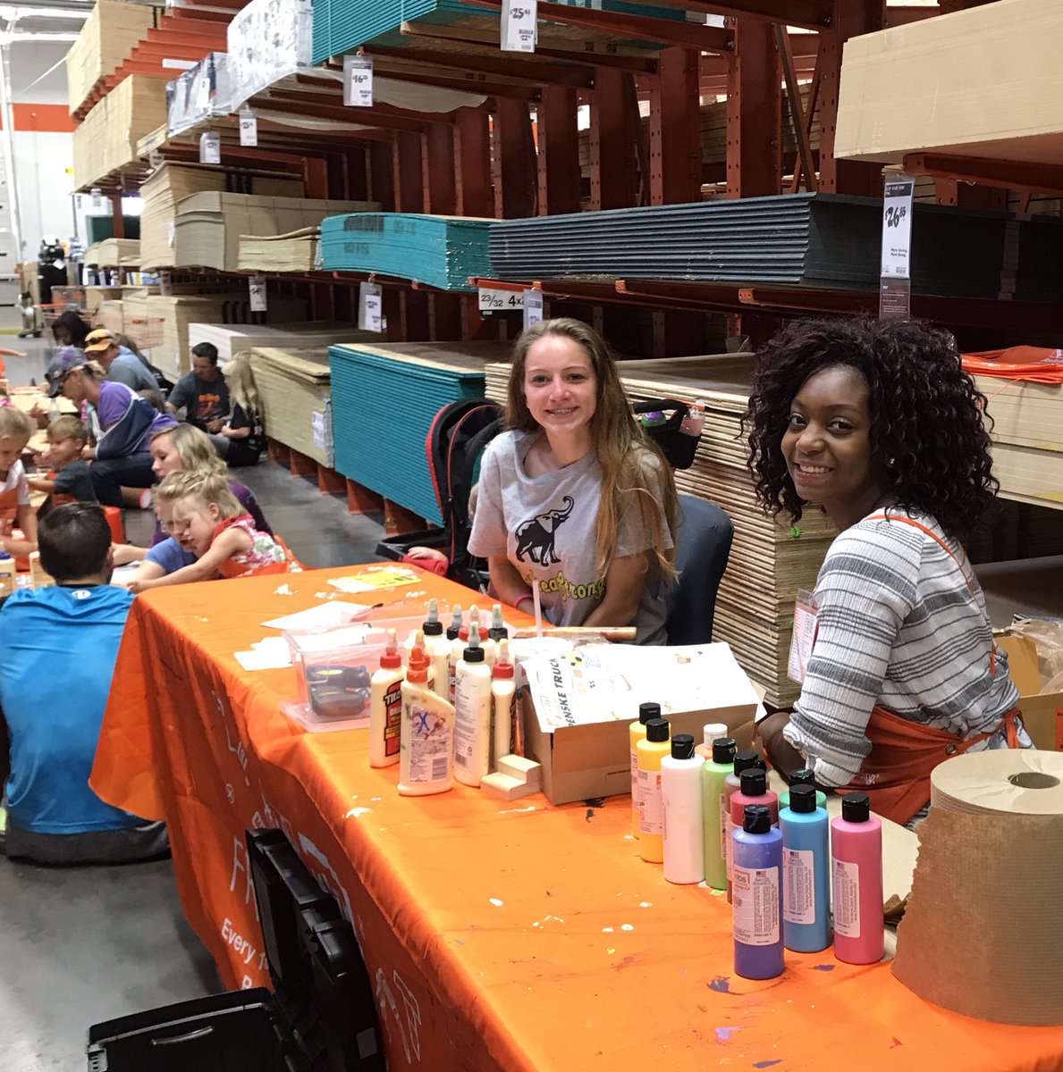 Maria Duran (@m_ignacia_29) on Twitter photo Another great Kid's Workshop! Abby (left) has never missed since age 6. Soon, turning 16, she says she plans on working here <a href="/thehomedepot/">The Home Depot</a> 😊 Another great Kid's Workshop! Abby (left) has never missed since age 6. Soon, turning 16, she says she plans on working here <a href="/thehomedepot/">The Home Depot</a> 😊