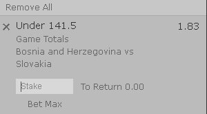 FIBA World Cup Pallacanestro

Meno di 141.5
Stake 1