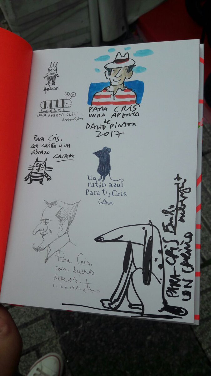 100% Ilustración presente en la Brincadeira de Ilustradores en la Carpa de las Librerías de Coruña.
#carpadaslibrarias <a href="/librariascoruna/">Librarías da Coruña</a>