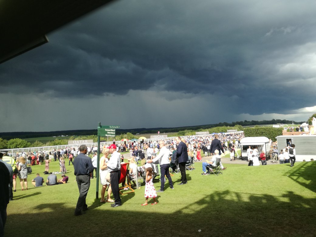 Storm clouds but the sun shines <a href="/Goodwood_Races/">Goodwood Racecourse</a>  <a href="/CRE8MEDIAMatt/">Matt Jones Cre8Media</a>