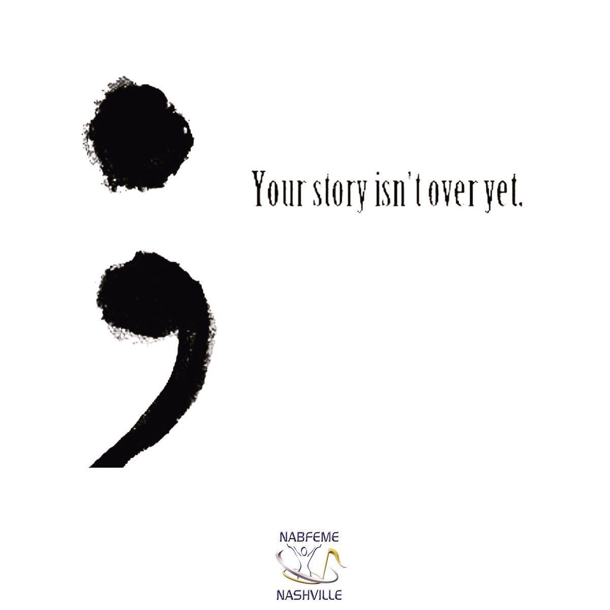 If you woke up today it is not finished!!! Your story isn't over. Get up today and live to write some more!!!