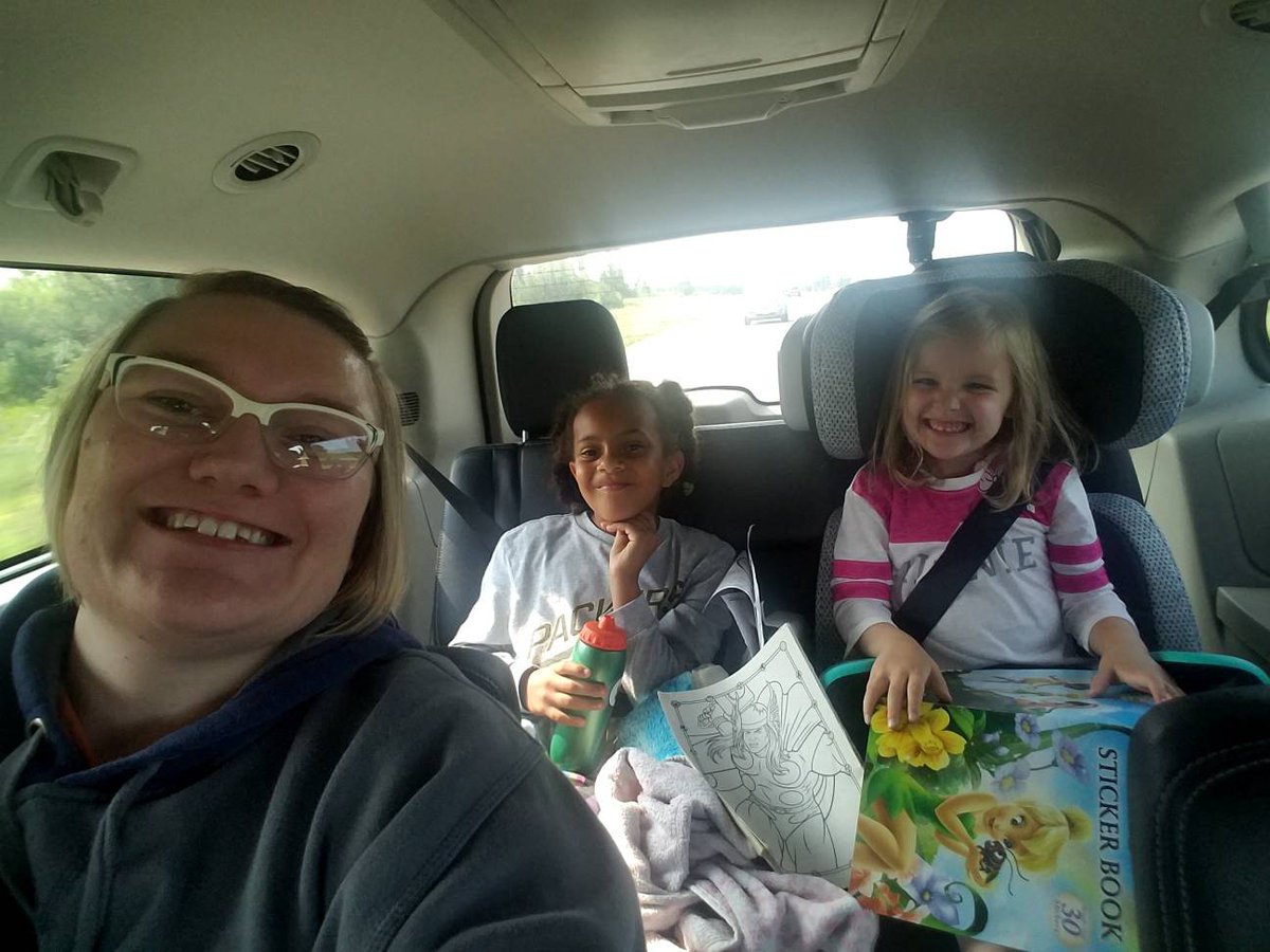 WhitneyHoekstra's tweet photo. Loving my company on the ride. Oh I guess Megan and Stacey are great too!!😘 https://t.co/cFfqykkvfY