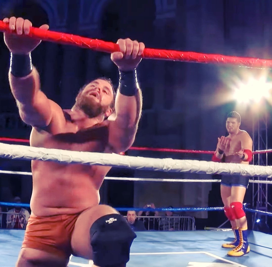 AdonisNWL's tweet photo. Come out to @NWL_KC, tonight, and watch me put down "The Raging Bull." #SoDarnPretty #SDP https://t.co/7rXnIqqTt7