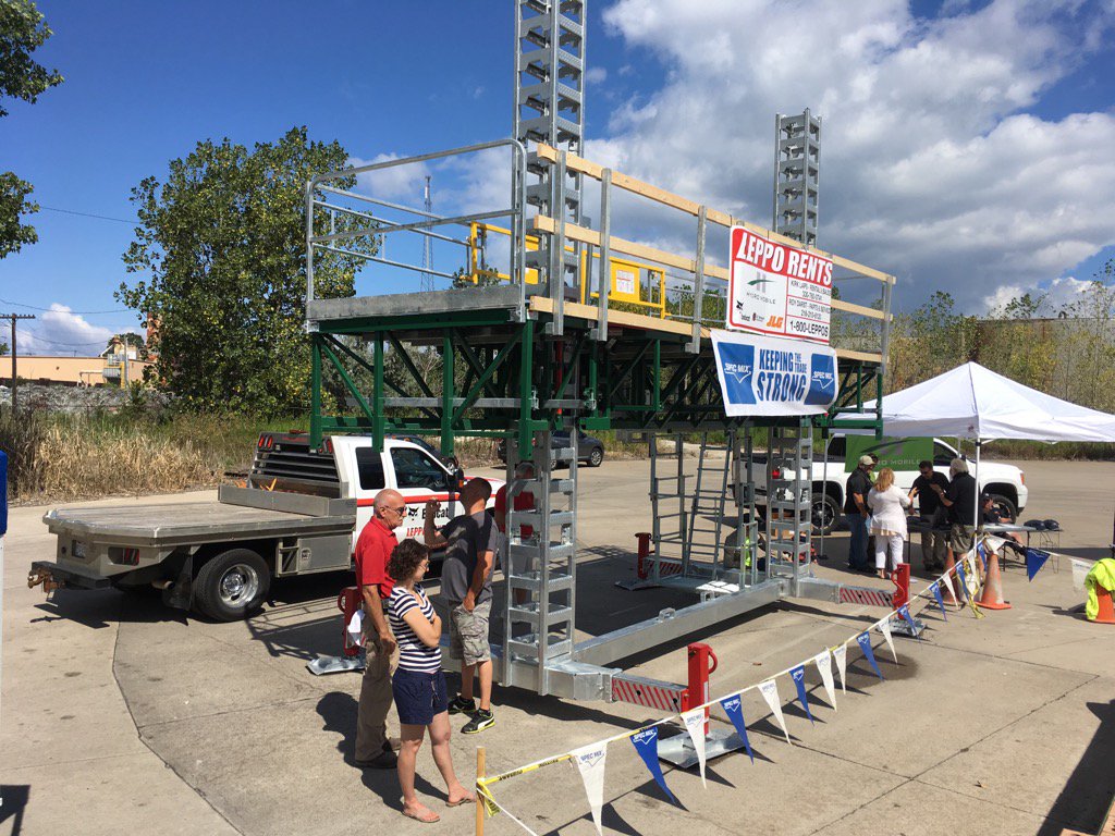 BlaineThiel's tweet photo. Leppo Rents showing their support in Ohio @SPECMIX @LeppoRents https://t.co/pTcL60tB4n