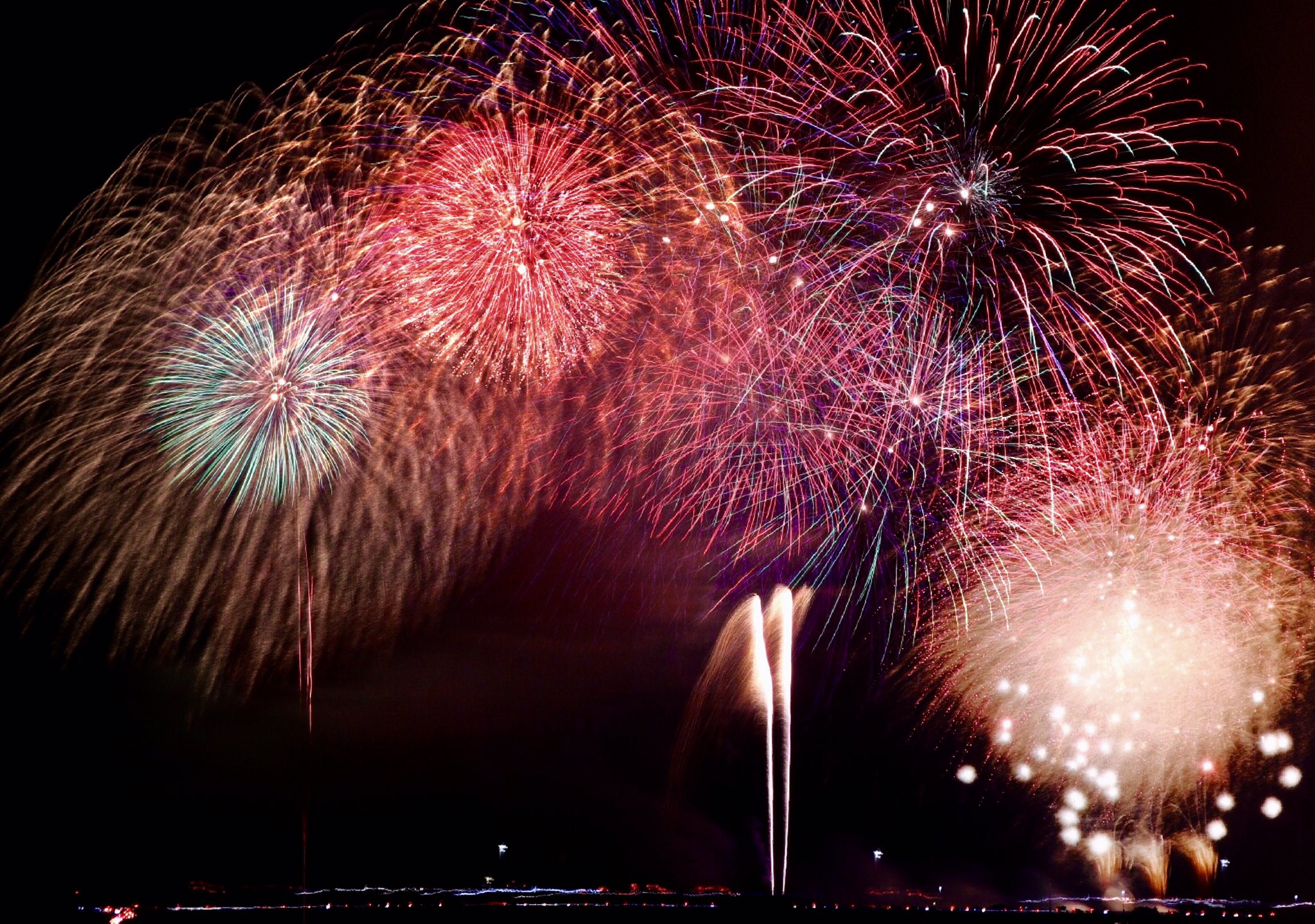 Snow 上尾花火大会 その3 多重露光 T Co Pdsx9ol9bm Twitter