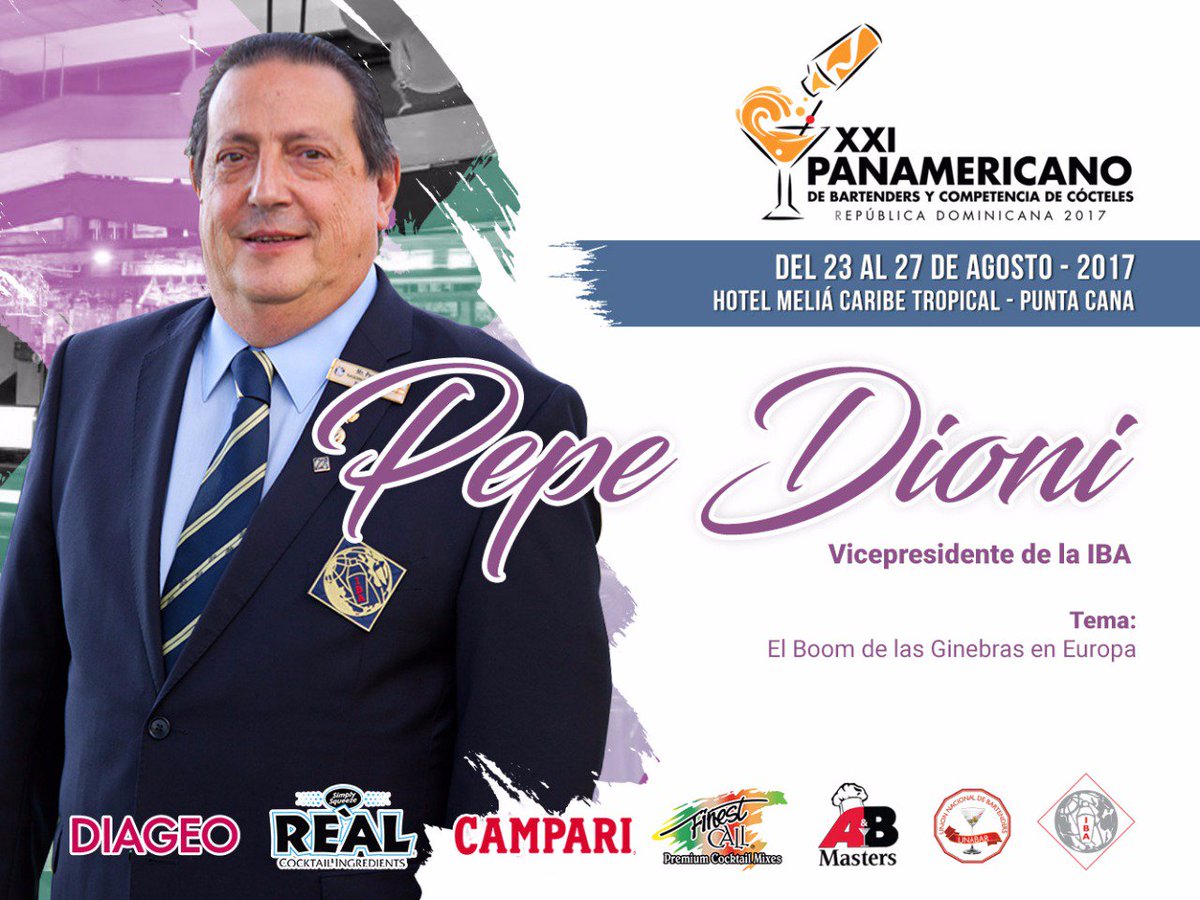 fabebartenders's tweet photo. #XXI_Panamericano del 23 al 27 de Agosto #PuntaCana #Iba #Fabe @IBAWorld @Pepe_Dioni https://t.co/JpLsGlxQqy