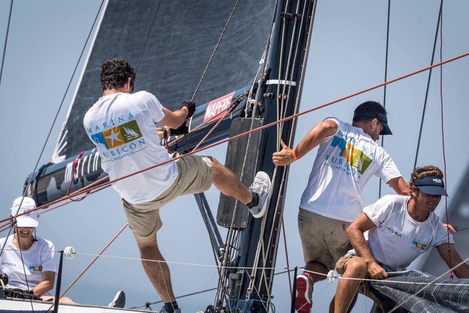 MarinaRubicon's tweet photo. Enhorabuena #HydraMarinaRubicón por el 7 puesto en @CopaReyMAPFRE #ORC1 y el título en división Corinthias. ¡¡¡Bravo equipo!!! https://t.co/j87UhJBBMn