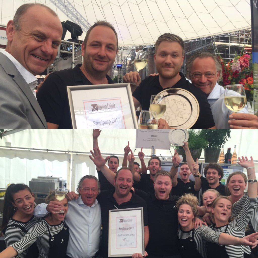 Restauarant Brick wint Smulpaap 2017 haarlemculinair.nl/restauarant-br…
