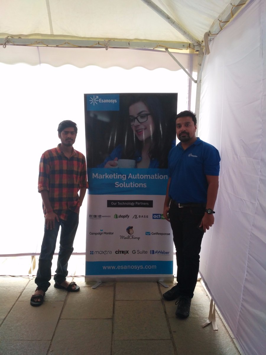 sourabhmathur's tweet photo. Say hello to the @esanosys team at the #Eximius #KickStartandFly event at IIM Bangalore today and tomorrow. https://t.co/f1q1pPKBc2