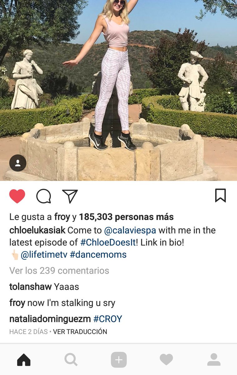 Chloe Lukasiak Arg tweet media