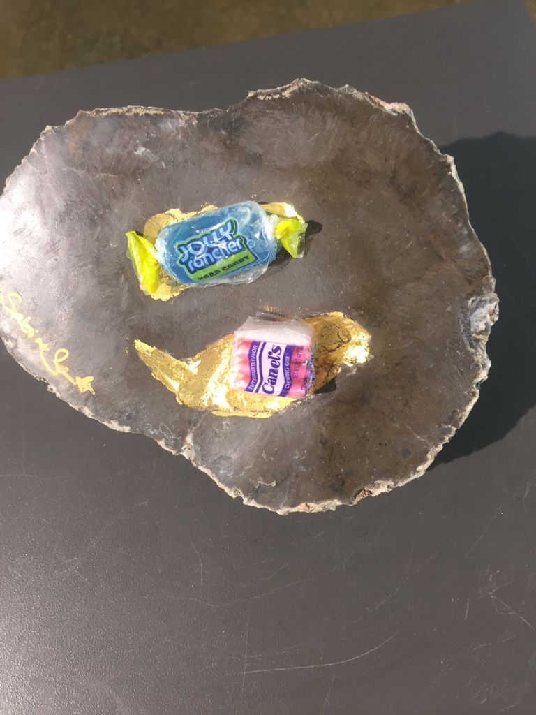 Sweet! , Sabine Senft, Hand worked border rock, 6x5x4"
For pricing and availability email art@artspace111.com