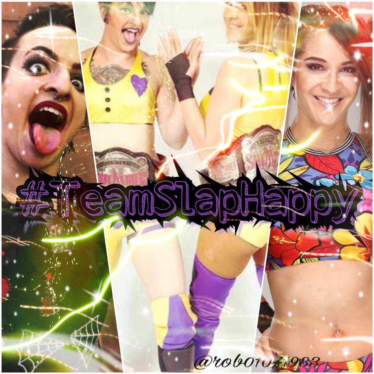 I did a edit called #TeamSlapHappy @RubyRiotWWE @DakotaKai_WWE hopefully we will see this team again soon! #MaeYoungClassic #NXT @WWE