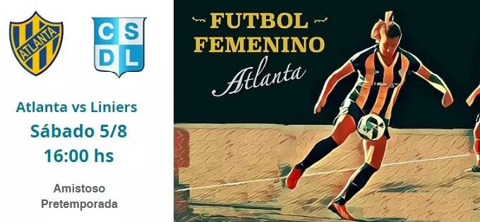 AtlantaTeSigo's tweet photo. #Atlanta Hoy a las 16 hs @AtlantaFutFem jugará un amistoso de pretemporada ante Liniers en el predio. ¡Vamos bohemias! https://t.co/ZOT4nBo2wS