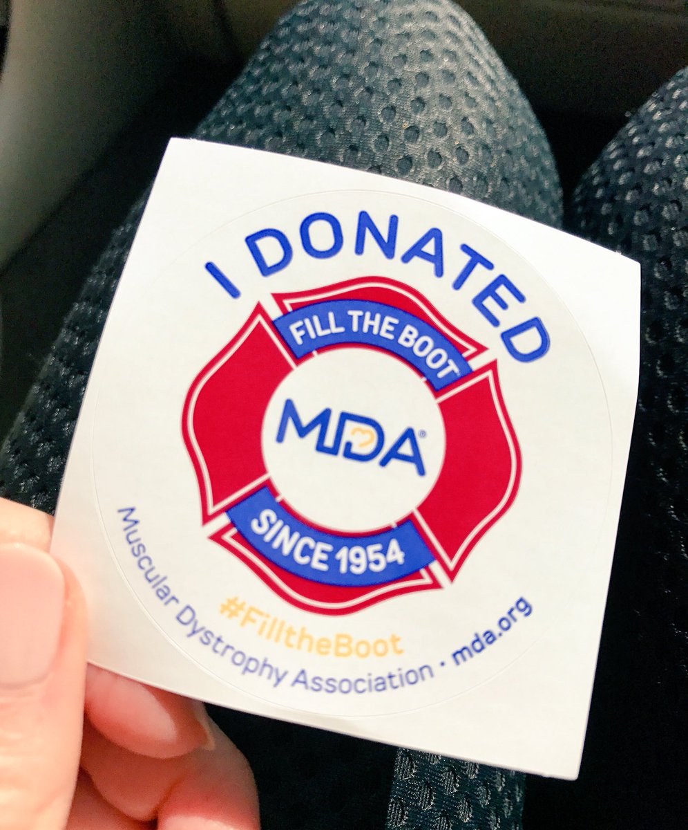 KatieUssin's tweet photo. Help our firefighters #FilltheBoot and support the #MDA 👨‍🚒👩‍🚒❤️ https://t.co/tXNWSICNfi