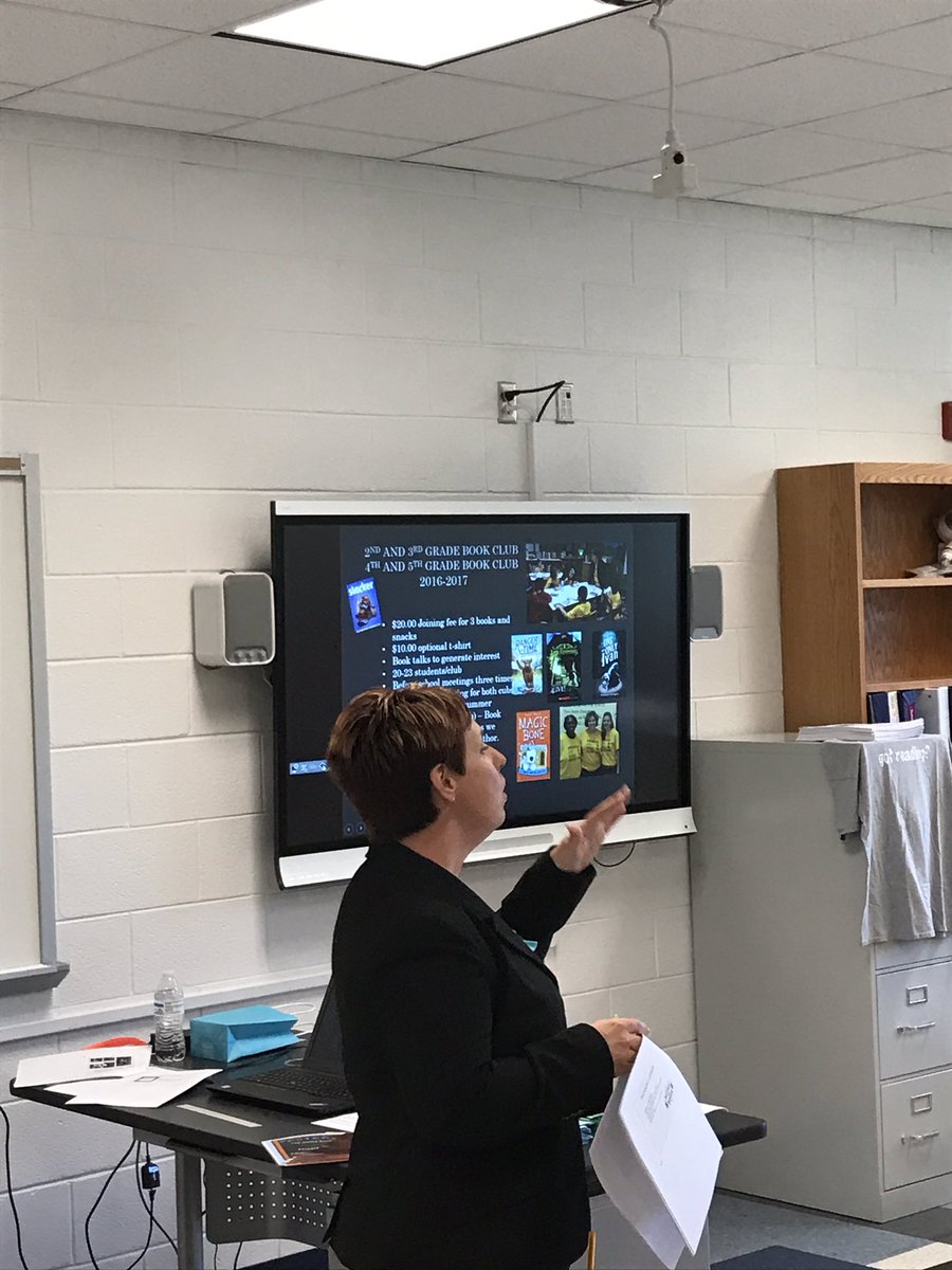 PrinAdams_HHES's tweet photo. Had a blast presenting with these ladies at #2017PWCSEEE & sharing our story making reading a significant part of school culture! @PWCSNews https://t.co/hIWOOTImJ4