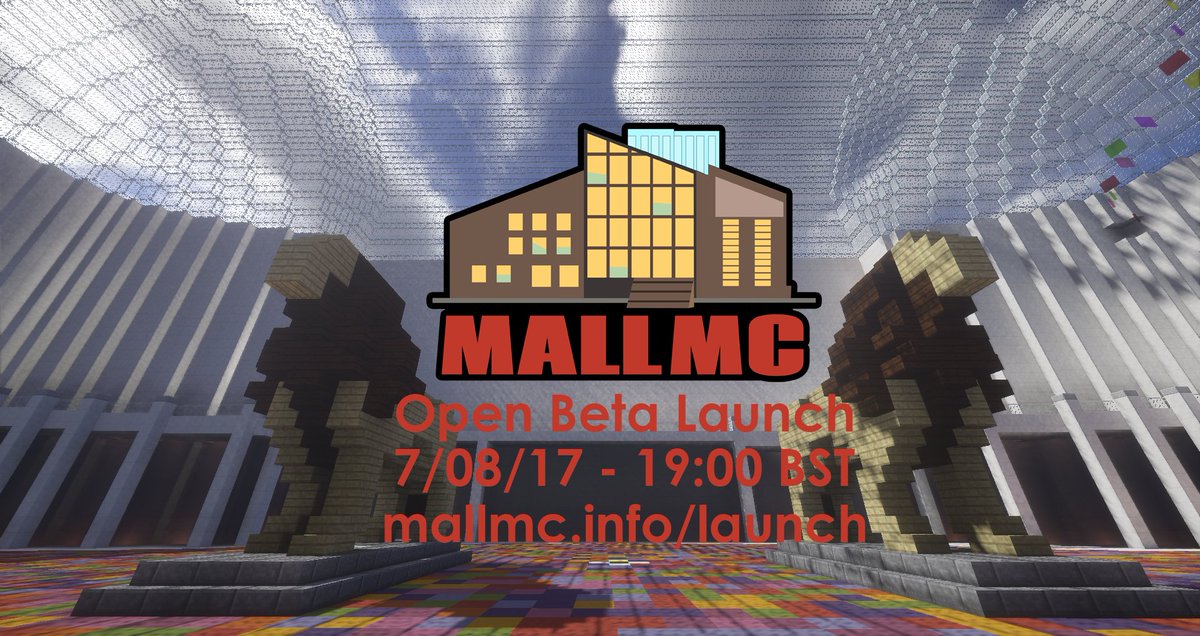 TheMallMC's tweet photo. We're going to be releasing our Open Beta on Monday(2 days!) at 7:00PM starting with a stream! Come check it out https://t.co/ozs4mxHsaf