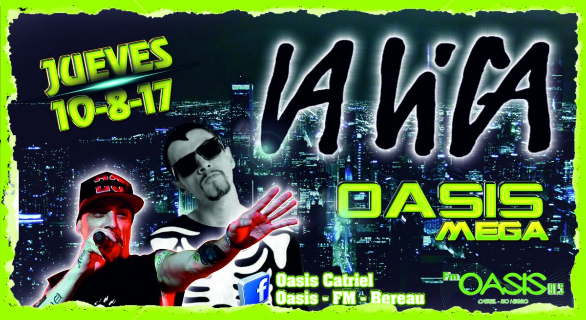 oasismega's tweet photo. Este jueves!!! Imperdible https://t.co/yYceIc42Qf