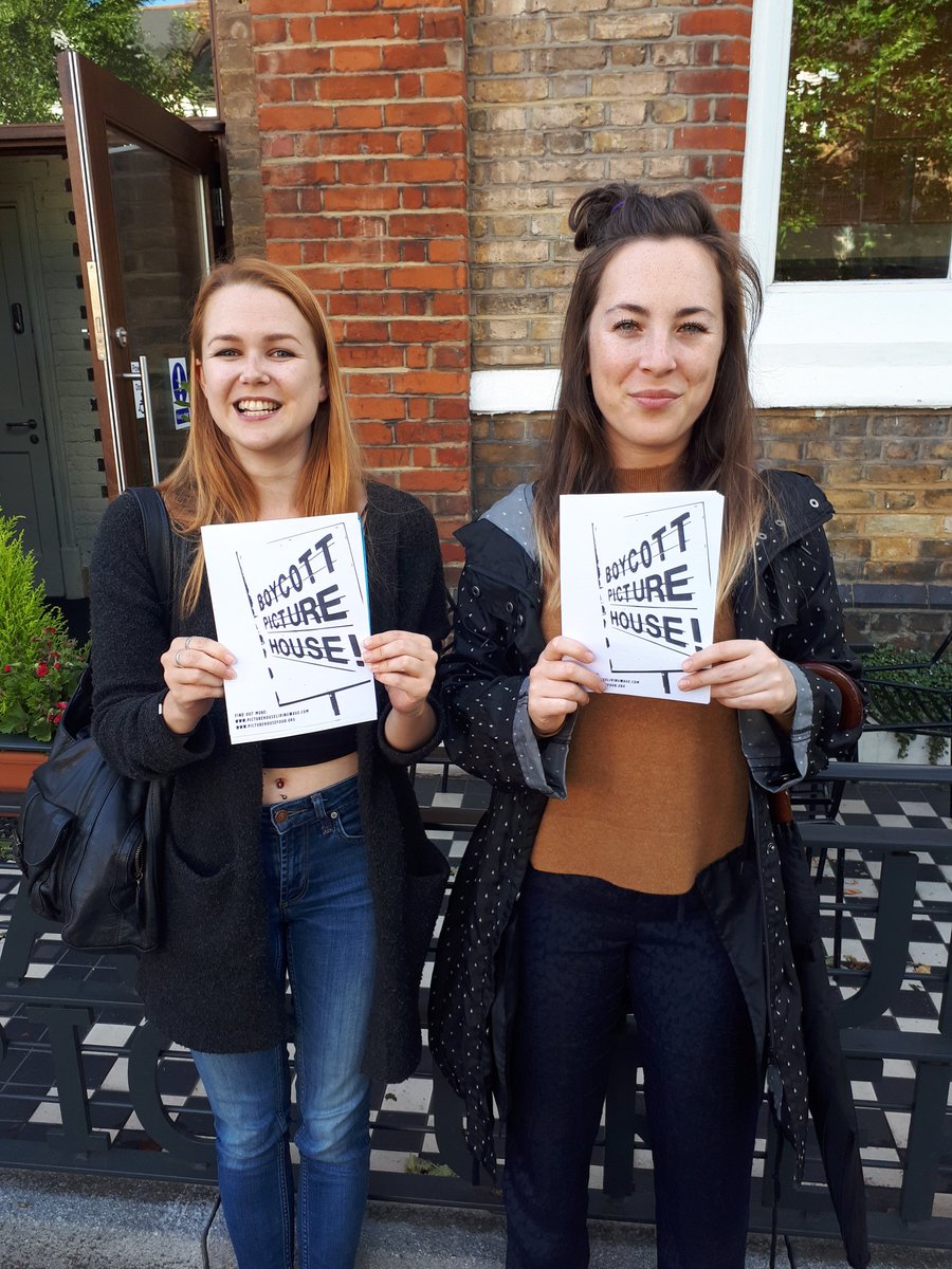 EDPHLivingWage's tweet photo. @picturehouses have hired strikebreakers to keep @EastDulwichPH open despite the vast majority of staff striking with @bectuCinemas #shame https://t.co/lC0h8B4DWA