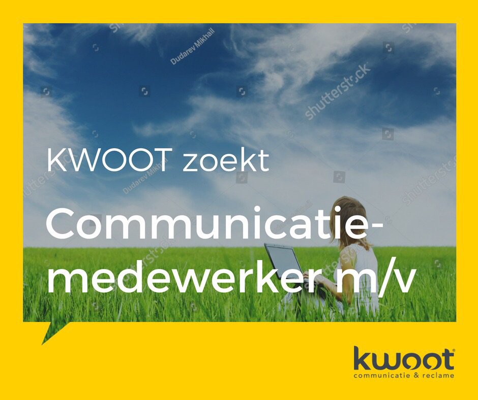VACATURE communicatie medewerker kwoot.nu/vacature