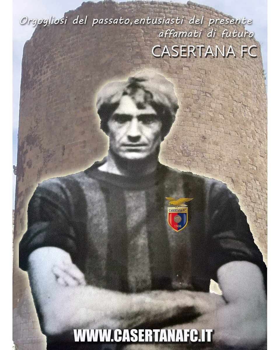 CasertanaFC's tweet photo. "Lโavvenire รจ la porta, il passato ne รจ la chiave".
| Victor Hugo |
#Millenovecentootto
#Casahirta #MarcoFazzi
#CasertanaFC
#ForzaFalchi https://t.co/C3B3rGCgLg