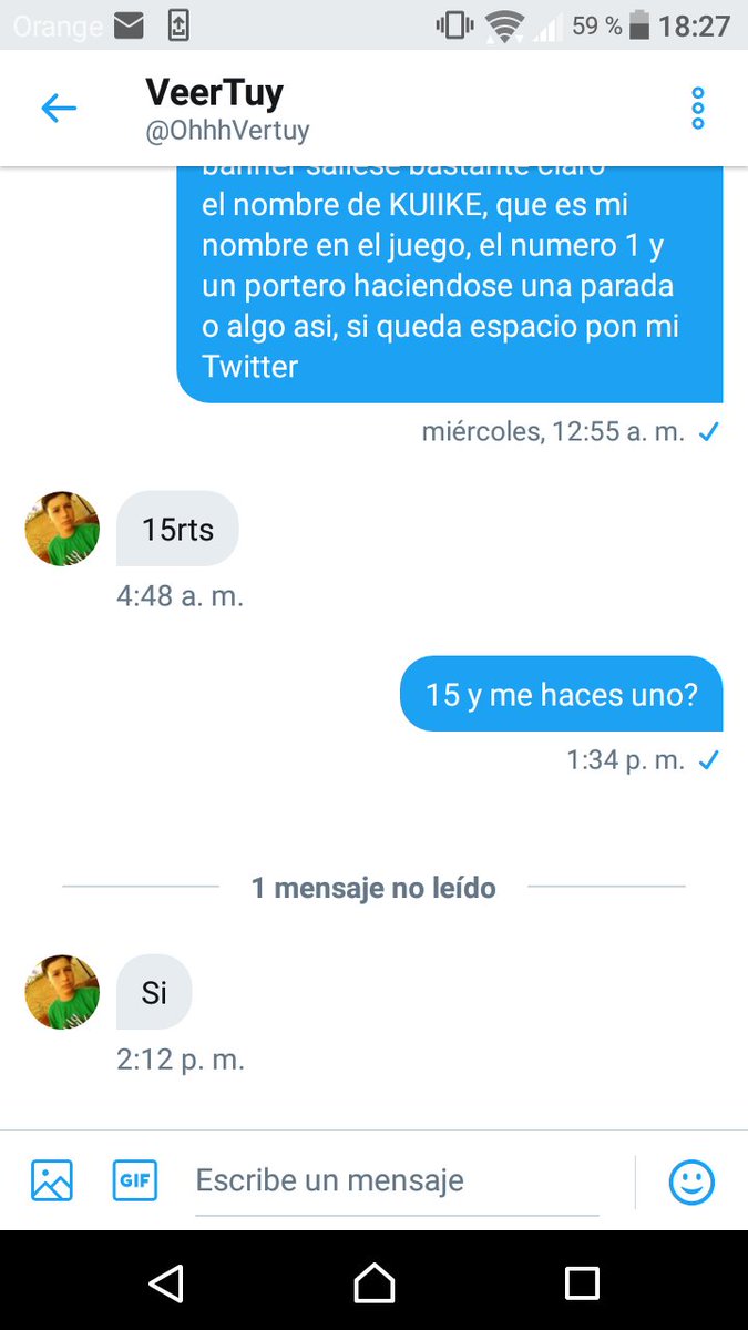 guilleadp's tweet photo. Chavalees si este tweet llega a 15 RTs @OhhhVertuy me hace un banner gratis💪
Todos los que lean dar RT pls, no cuesta nada https://t.co/Hf3U13N8HO