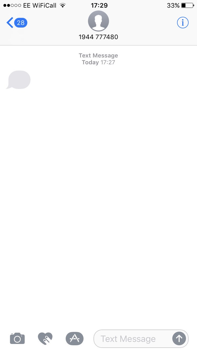 Iphone Blank Text Bubbles 3