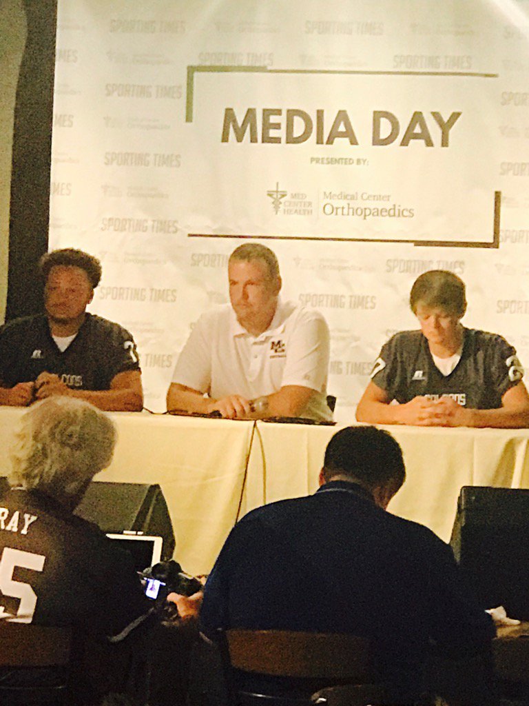 2017 Football Media Day   Good Luck this year.  Gonna be a great year.
