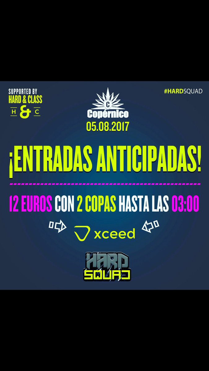 UNDERZOO_CLUB's tweet photo. Compra ya tu entrada anticipada por 12€ con 2 copas hasta 03:00 para el fiestón de esta noche. HARD SQUAD
https://t.co/uJ58jqDlMm https://t.co/8jZGxurH5a