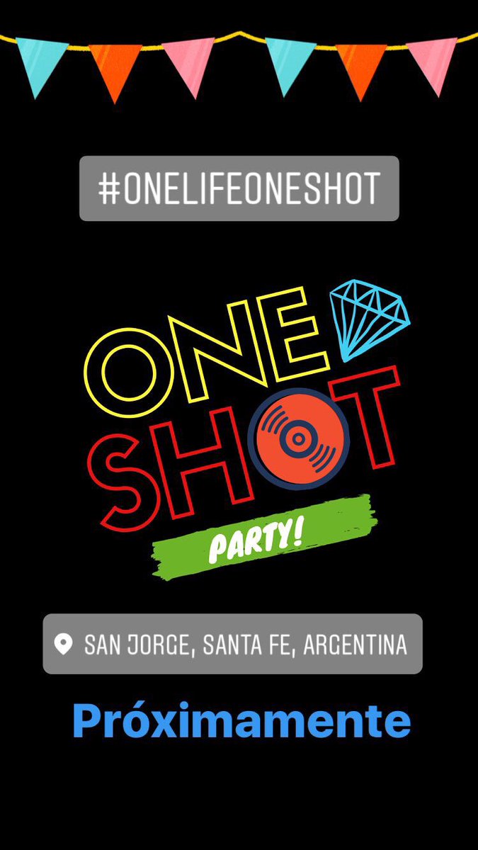 Oneshotparty's tweet photo. 💥💥Se viene la mejor fiesta a San Jorge! 💥💥 Se viene One Shot!💎🍸🍾🔥💥
¿Vas a dejar que te lo cuenten?
#OneLifeOneShot💎 https://t.co/lUleQgV5w3