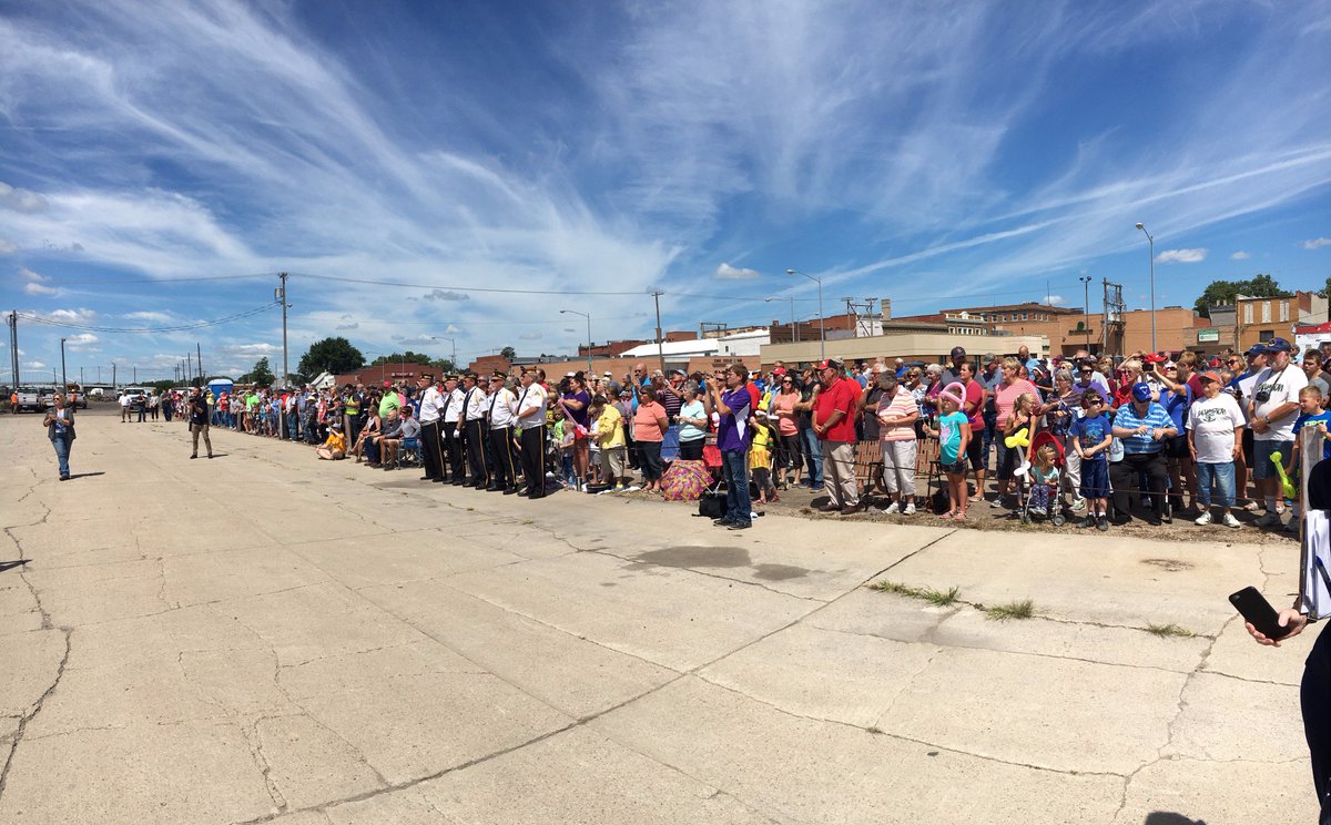 PeteRicketts's tweet photo. Thanks 2 everyone who came out 2 the #NE150Express tour rallies in Columbus + N. Platte yesterday. It was a fun day celebrating Nebraska! https://t.co/Hk1Uj4Bbxf
