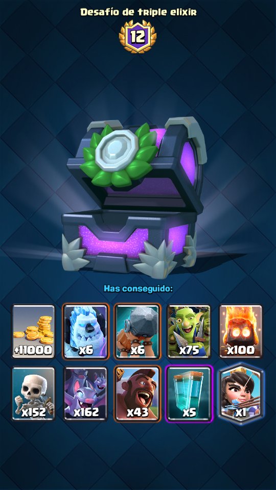 Casfronci's tweet photo. De los mejores desafios que he jugado #tripleelixir bien hecho @ClashRoyale https://t.co/KHnBkqBus6