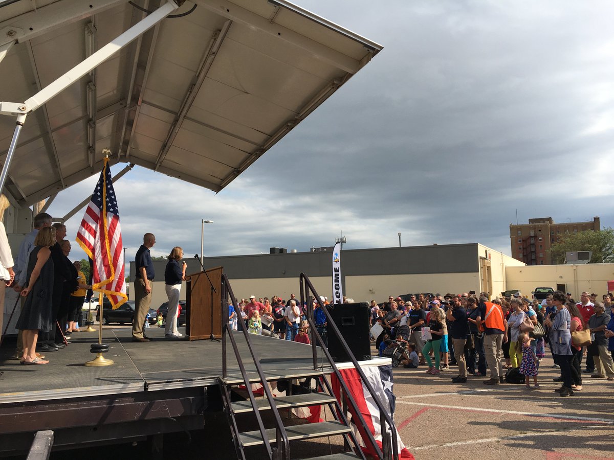 PeteRicketts's tweet photo. Thanks 2 everyone who came out 2 the #NE150Express tour rallies in Columbus + N. Platte yesterday. It was a fun day celebrating Nebraska! https://t.co/Hk1Uj4Bbxf