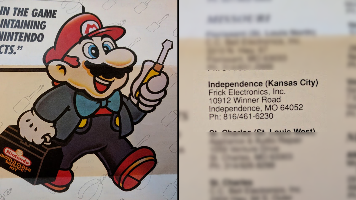 GamingHistorian's tweet photo. @Chadtronic I had no idea your family ran a Nintendo Service Center back in the 90's! And near my home no less! https://t.co/CnahmbauQM