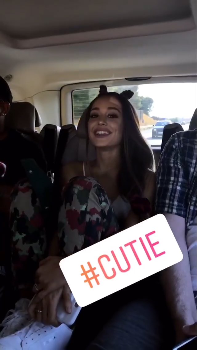 AGrande_FR's tweet photo. Ariana via la story Instagram de Mac Miller https://t.co/acyx74482C