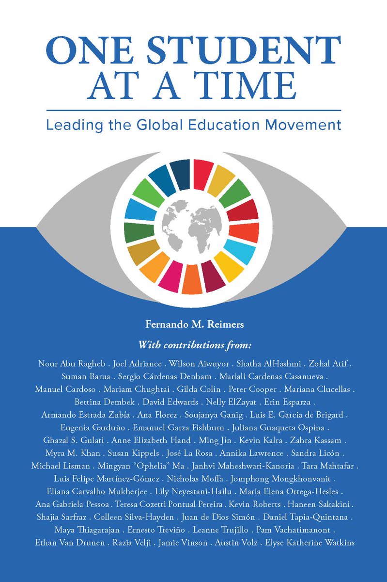 FernandoReimers's tweet photo. New book, One Student at a Time. Leading the Global Education Movement. Just published https://t.co/mLysZjb7tv https://t.co/1Yu7O7DZv2