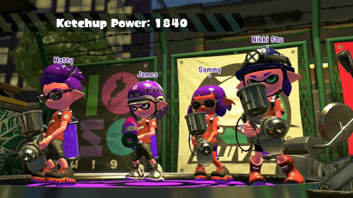HiScoreClub's tweet photo. #GottaSplatEmAll matched against #Dimblebros, #Ink182, & #CalamariDamacy members during Splatfest and won! An omen for #Spla4nament? https://t.co/5NE0WUz2AX
