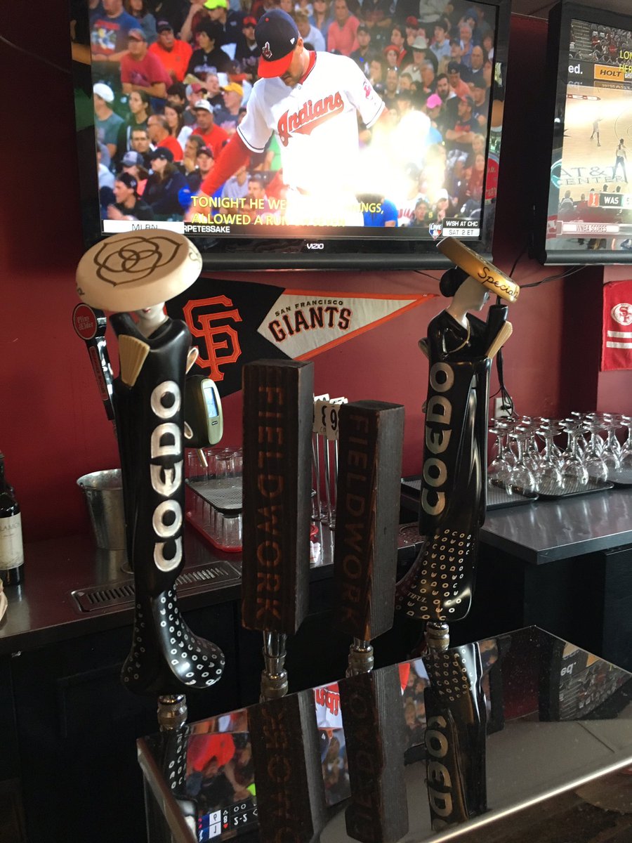 Being served with good company (@FieldworkBrewCo) at <a href="/BobbyGsPizzeria/">Bobby G's Pizzeria</a> right now! Our collaboration Gattsu Pozu on tap, too.