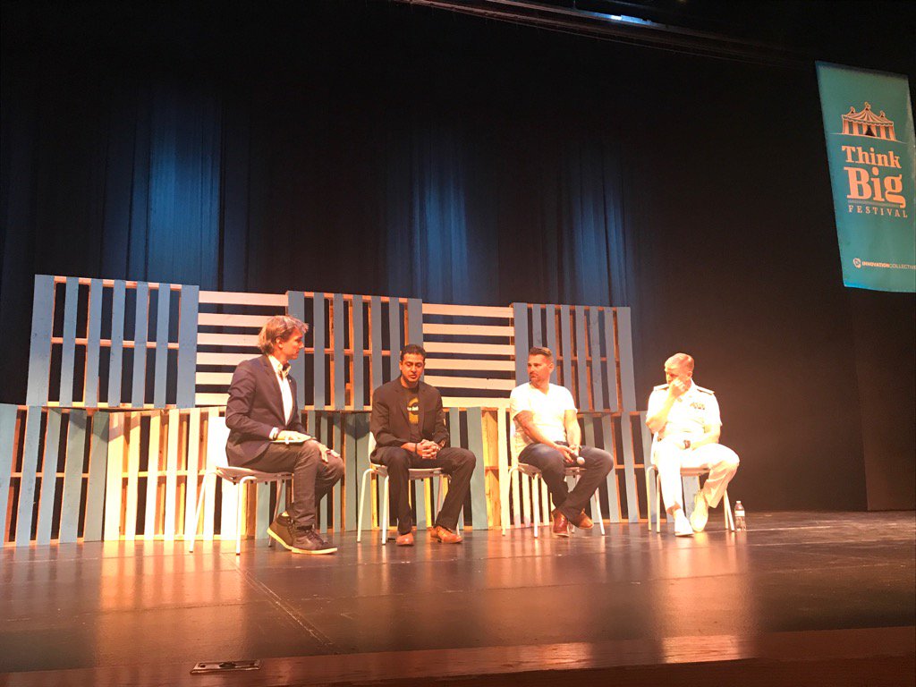 C_Bendickson's tweet photo. The future of humanity is about people, technology is the vehicle @IdeaLabsMK @ItronInc #STEM #thinkbigfestival2017 https://t.co/ujgCiI8jTn