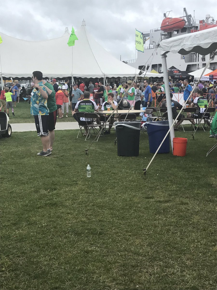 JaredDeSousaNG's tweet photo. Come join us for the #pmc2017 down in Bourne, MA. #nationalgrid is here charging phones! https://t.co/s3WuXBhkIV