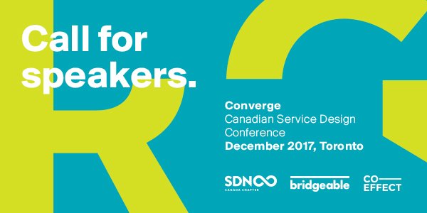 SDNCanada's tweet photo. Our deadline to submit a proposal for the CND Service Design Conference is only a month away! Get started now! https://t.co/YWm2rI4wzE https://t.co/opUkgFbkU9
