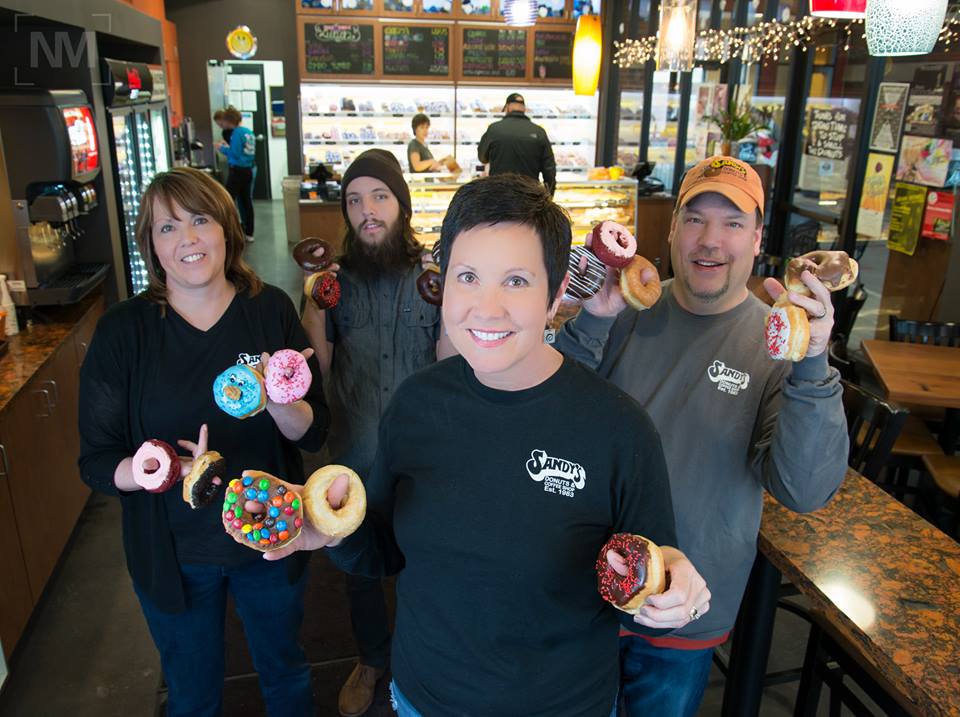 sandysdonuts's tweet photo. Sunday Donuts has arrived. Open at both of our locations today until 1:30 PM. Start a new tradition. Donuts before or after church. https://t.co/4bO6cA0Bhr