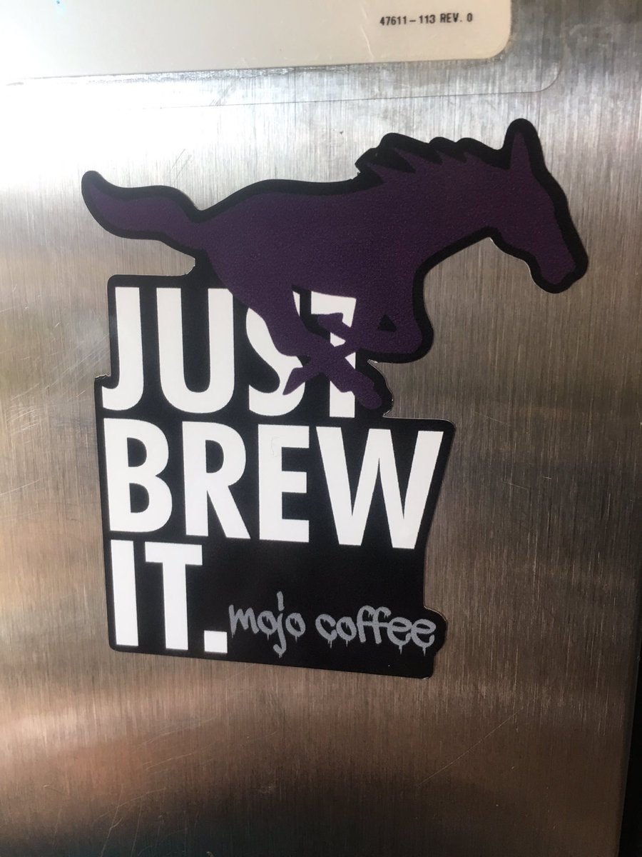 Check out our new stickers!! Come get one before we they run out!