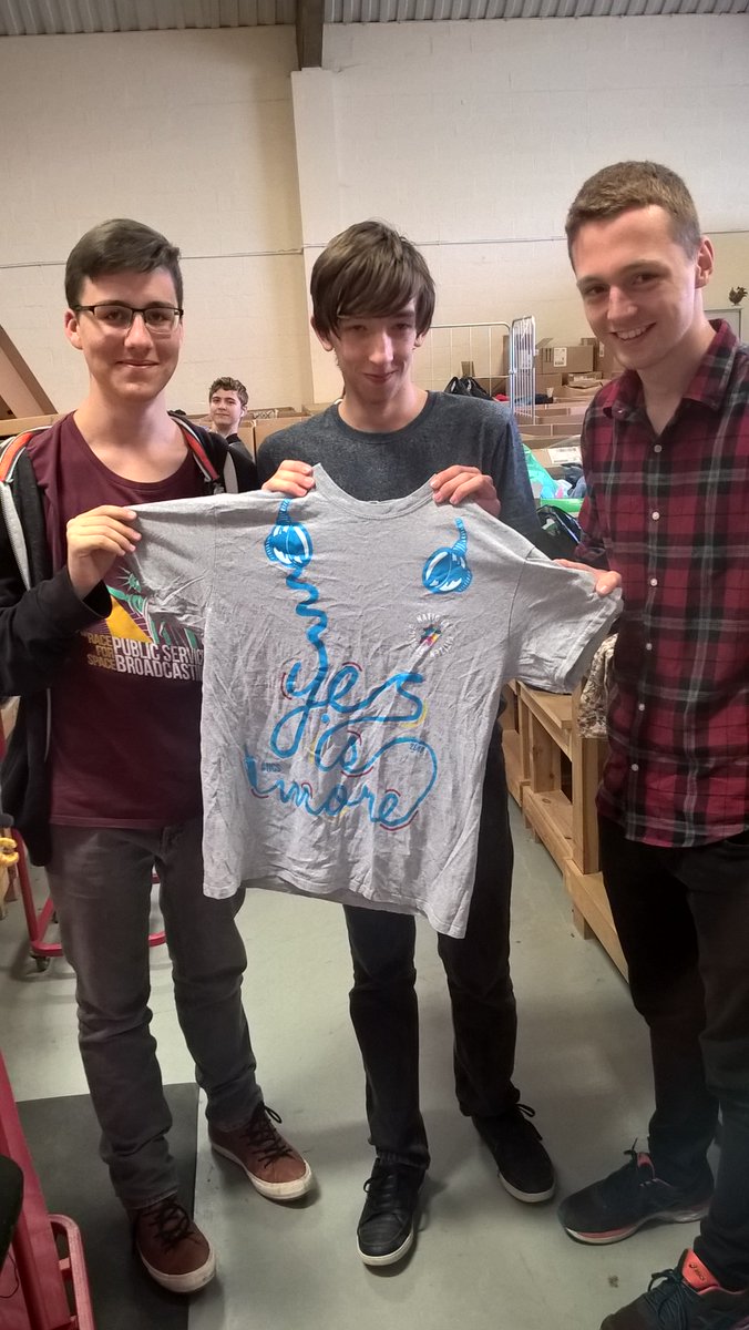 NCS_Team24's tweet photo. Random find. Someone donated their vintage 2015 @NCS tshirt! https://t.co/Vgukg1J93k