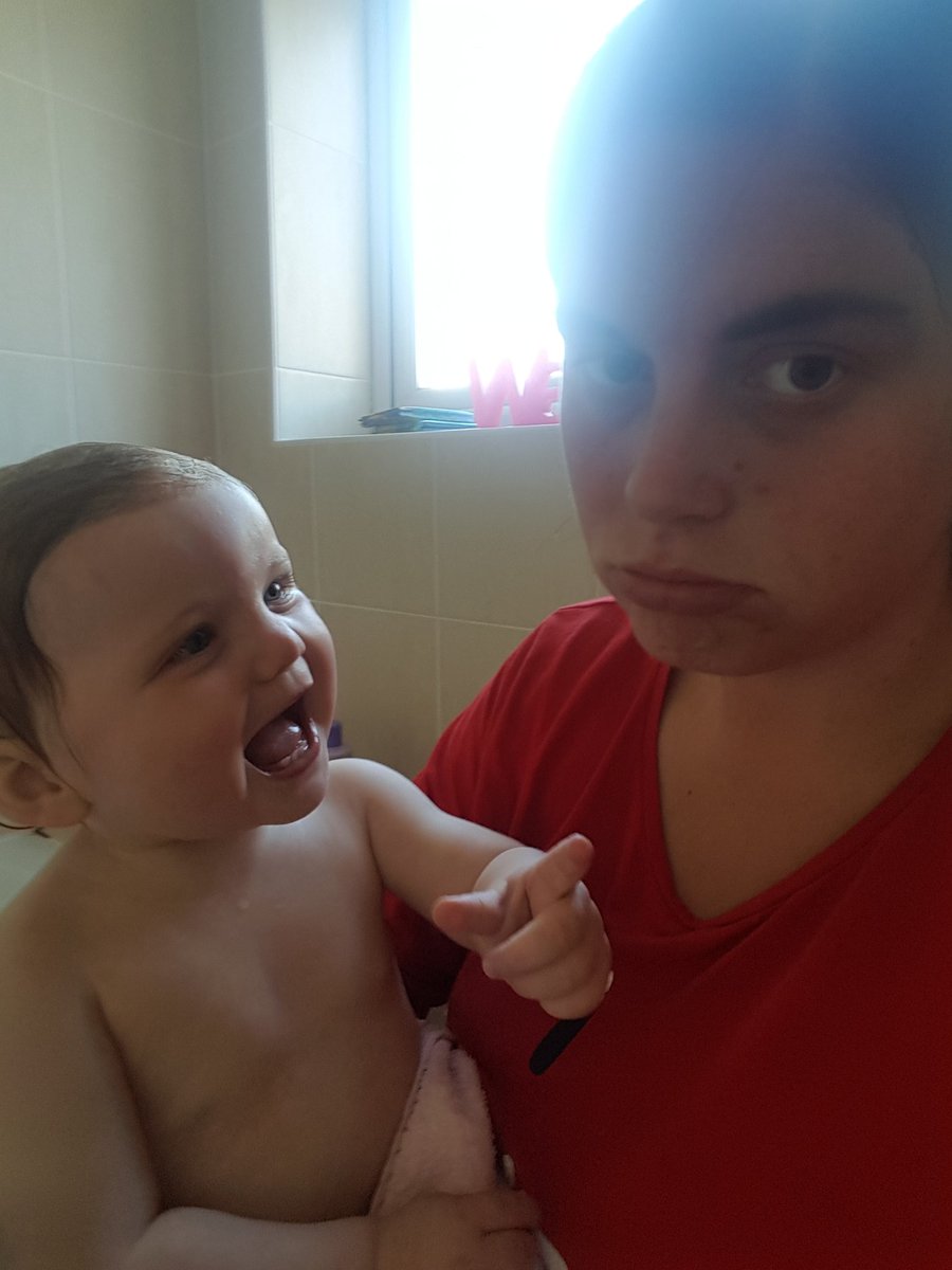 jengaloid's tweet photo. @Stephdavis77 My babies just shit in our bath and is made up about it 😂😂😂 https://t.co/lQ5yGAjv0f