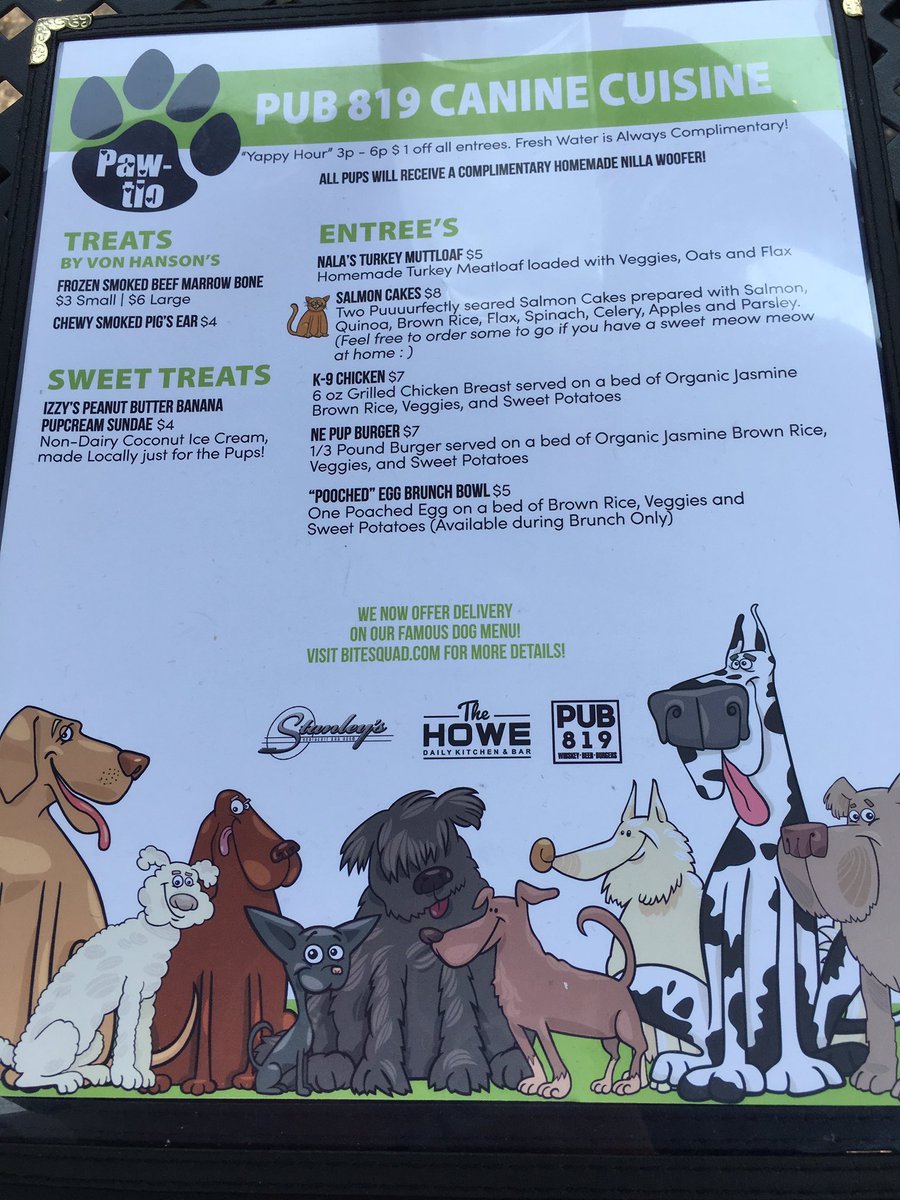 LondonFrenchie's tweet photo. Another great #dogfriendly restaurant. Thanks @PUB819 for allowing dogs on your patio! @BringFido https://t.co/yQtBjcOUQj