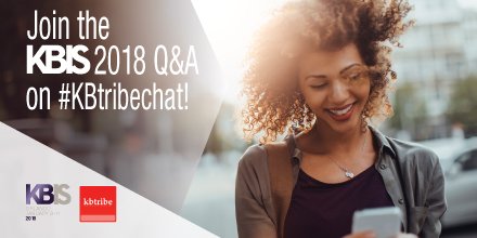 KBIS's tweet photo. Get your questions ready! Join us on August 9th at 2pm ET for a special #KBIS2018 Q&A session of #kbtribechat. https://t.co/omXNBPoJeZ https://t.co/Ac0yn59mhn
