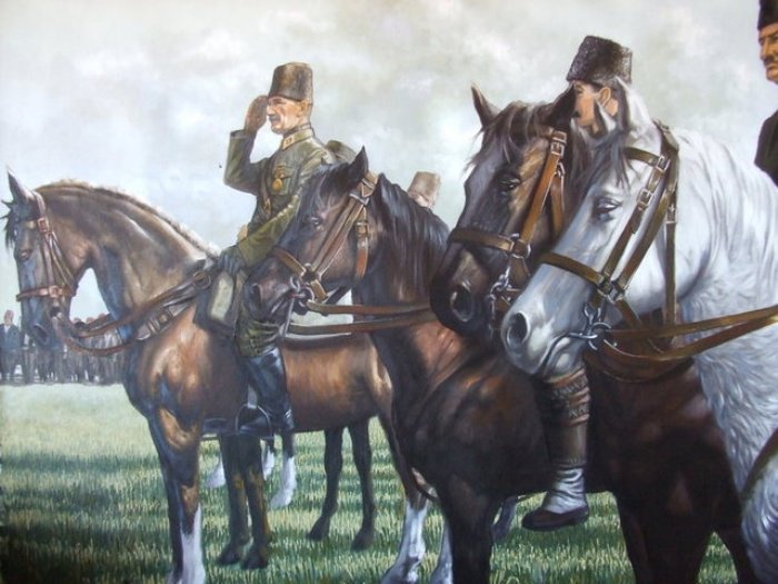 1: Kimse kendisini Atatürk ile kıyaslamasın,
2: Kimseyi Atatürk ile kıyaslamayın,
3: En #BüyükBaşkomutanATATÜRK tür. Gerisi teferruattır...