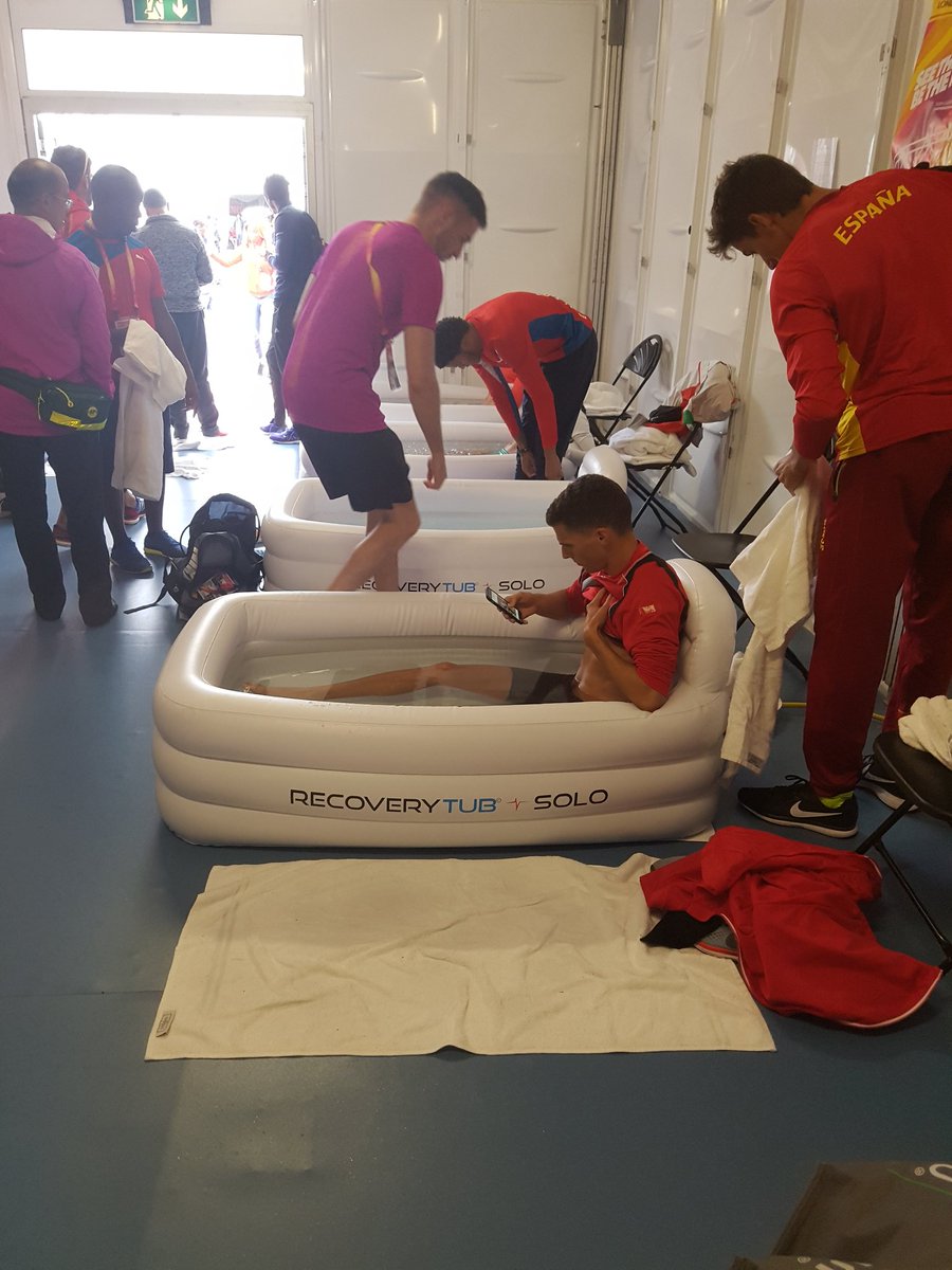 rpxteam's tweet photo. Athlete Recovery on Day 2 at the @IAAFWorldChamps #rpxfitness #recoverypump #rplite #recoverytub #London2017 #athletics #iaaf https://t.co/o1PRpeBGND